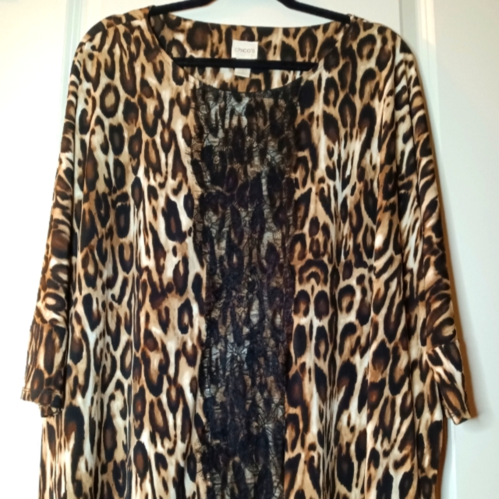 Going Somewhere? Absolutely! Leo Print Blouse